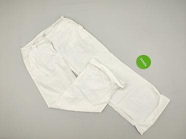 spodnie dril: Solar, Spodnie materiałowe damskie, rozmiar L — 2