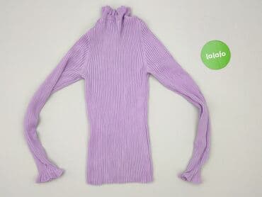 sweter z dodatkiem moheru: Pieces, Golf damski, M — 3