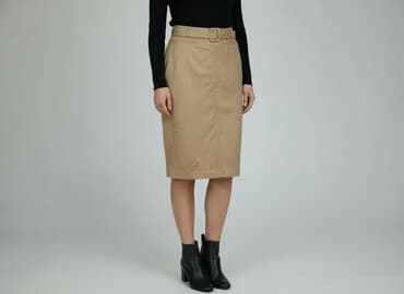 spódniczka ze skóry naturalnej: Spódnica damska, rozmiar S — 7