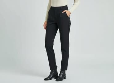 spodnie i marynarka damska na komunie: Spodnie materiałowe damskie, rozmiar M — 7