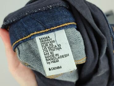 jeansy damskie podarte: H&M, Jeans for women, size L (EU 40) — 4