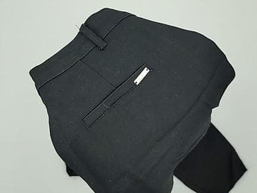 wide leg: Spodnie materiałowe damskie, rozmiar L — 6