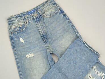 Sinsay, Jeansy damskie, rozmiar XS