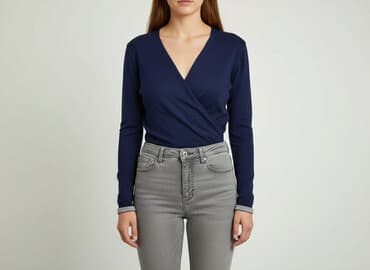 only sweter w paski: Street One, Kardigan damski, rozmiar M — 7