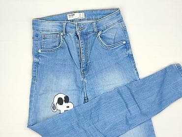 modne jeansy: Bershka, Jeansy damskie, rozmiar S — 1