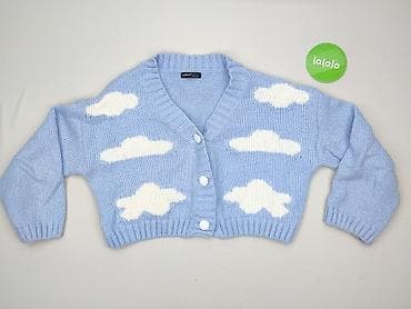 sweter w chmury: Shein, Kardigan damski, rozmiar L — 2