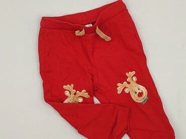 rajstopy czarne z wzorem: Sweatpants, So cute, 12-18 months, condition - Perfect — 1
