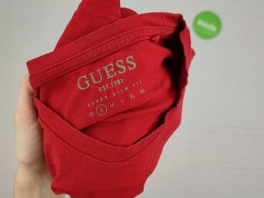 koszulka z długim rękawem w paski: Guess, Koszulka dla mężczyzn, S — 5