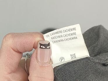 sweter piórkowy na drutach: Tunika damska, rozmiar M — 6