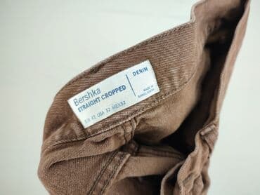 jeansy damskie cropp: Bershka, Джинси жіночі, XL — 4