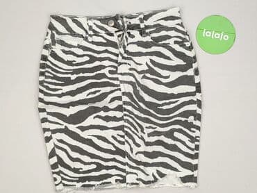 spódniczka dżinsowe z wysokim stanem: Amisu, Spódnica damska, rozmiar S — 2