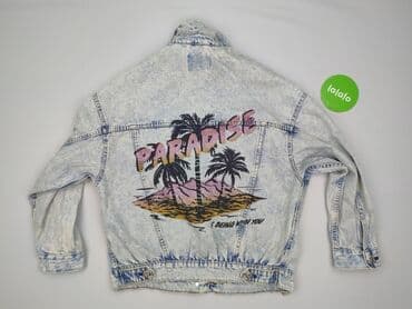 bluzki bershka: Bershka, Kurtka jeansowa damska, rozmiar XS — 3