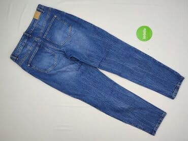 srebrne buty deichmann: Denim, Jeansy damskie, rozmiar M — 3