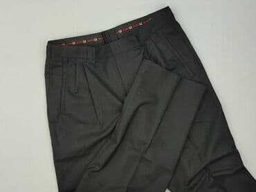 sinsay spodnie czarne z wysokim stanem: Suit pants for men, size S — 1