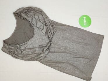 srebrna sukienka h: Sukienka damska, S — 2