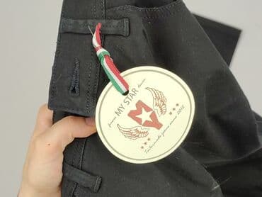 modbis sukienki dla puszystych: Material trousers for women, size M (EU 38) — 6