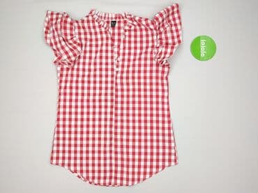 sukienka w krate czerwona: Bluzka damska, rozmiar S — 2