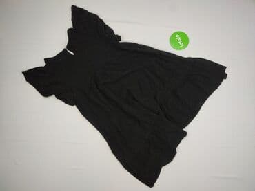 czarna sukienka z długim rękawem sinsay: Sinsay, Sukienka damska, rozmiar XS — 3