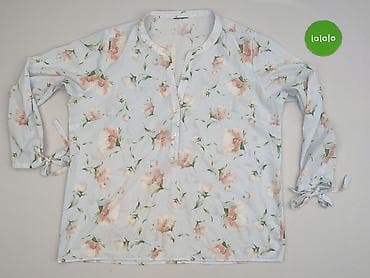 chabrowa bluzki: Bluzka damska, rozmiar 6XL — 2