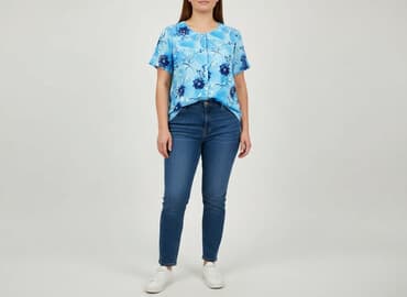 marynarka nietoperz: Bluzka damska, 2XL — 7