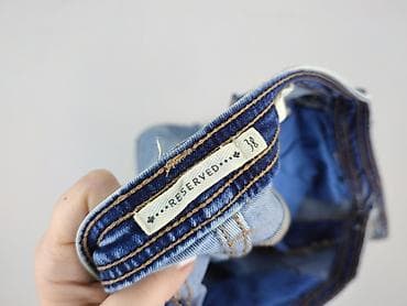 klapki kremowe: Jeansy damskie, rozmiar M — 5