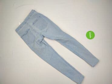 woskowane jeansy: Bershka, Джинси жіночі, розмір L — 3