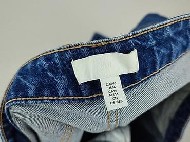 klapki hemes: H&M, Jeansy damskie, rozmiar 3XL — 4