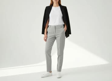 esmara spodnie 34: Esmara, Spodnie materiałowe damskie, rozmiar L — 7