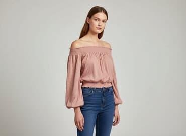 bluzka barbie h m: H&M, Bluzka damska, rozmiar M — 7