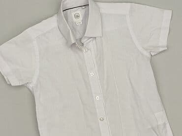 Shirt 4-5 years, condition - Very good, pattern - Monochromatic, color - White