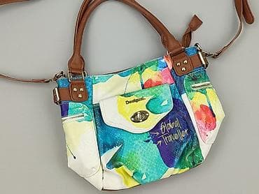 adidas kolorowe paski: Torebka, Desigual, stan - Bardzo dobry — 1