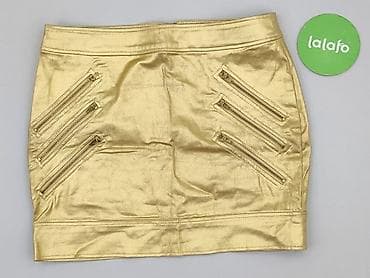 metaliczny top: Spódnica damska, rozmiar L — 2