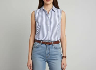koszula z bufkami zara: Zara, Women`s shirt, size S — 1