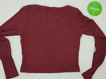 bordowe: Top damski, rozmiar S — 3