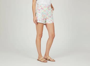 hm krótkie spodenki czarne: H&M, Szorty damskie, rozmiar M — 7