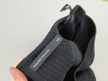 sweter w paski z serduszkiem: House, Top damski, XS — 5