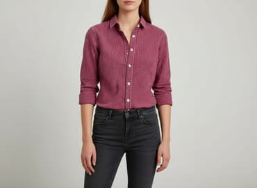 sukienka w czerwoną kratę damska: Big Star, Koszula damska, rozmiar M — 1