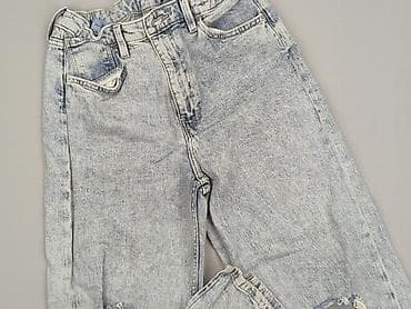 sandały w hm: Spodnie jeansowe, H&M, 12 lat, 140/146, stan - Bardzo dobry — 1