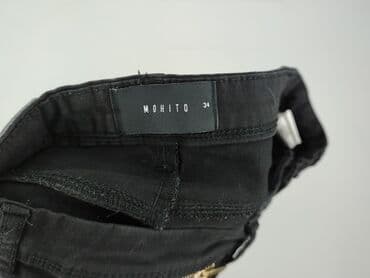 spodnie z wysokim stanem mohito: Mohito, Spodnie materiałowe damskie, XS — 4