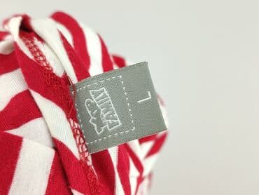 zalando sukienka w paski: Red, Sukienka damska, rozmiar L — 5