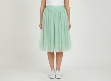 spódnica z tafty midi: Women`s skirt, size M — 1