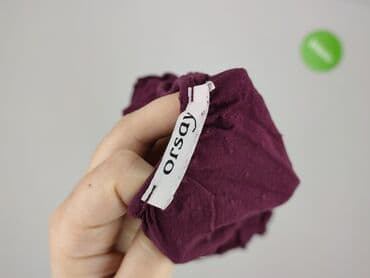 bordowe bluzki: Orsay, Bluzka damska, XS — 4