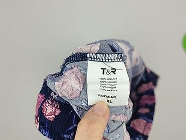 spodenki jeansowe pull: Spodnie materiałowe damskie, rozmiar XL — 5