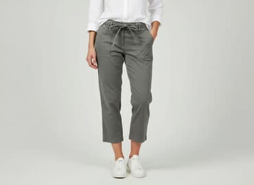 skarpetowe buty: Spodnie 3/4 damskie, rozmiar S — 7