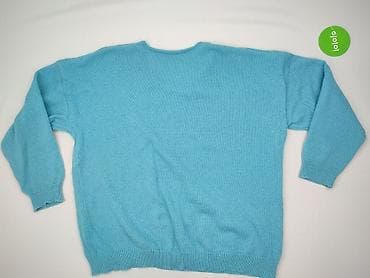 sweter z chokerem: Sweter damski, rozmiar 4XL — 3