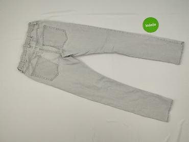 is 158 cm short: Spodnie jeansowe, H&M, 14 lat, 158/164, stan - Bardzo dobry — 3