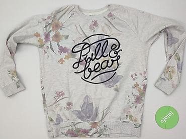 pull and bear bluza szara: PULL&BEAR, Bluza damska
, rozmiar S — 2