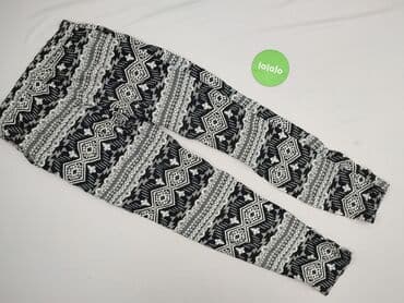 legginsy w prążki hm: H&M Divided, Legginsy Eleganckie damskie, rozmiar XS — 3