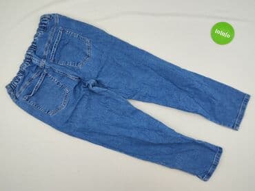 sukienki dla puszystych z dużym brzuchem: Jeansy damskie, M — 3