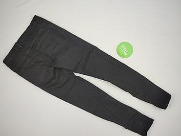 czarne cargo pull and bear: Sinsay, Jeans for women, size L — 3